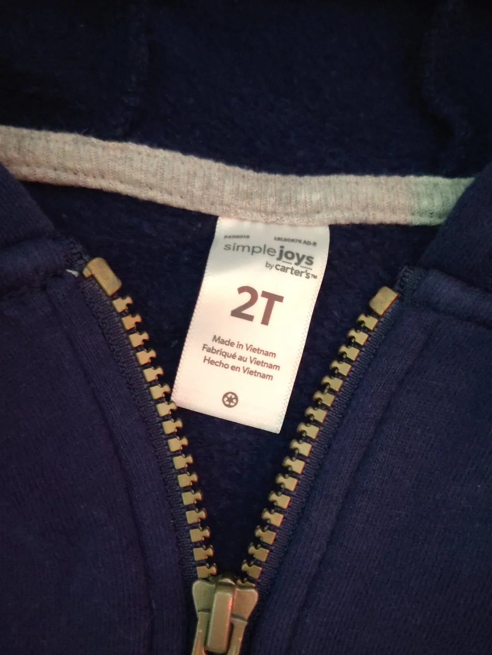 Euc Zipper Hoodie2t $25